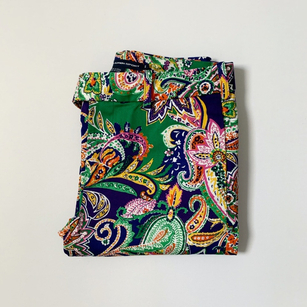 Like New! Ralph Lauren Paisley Pants